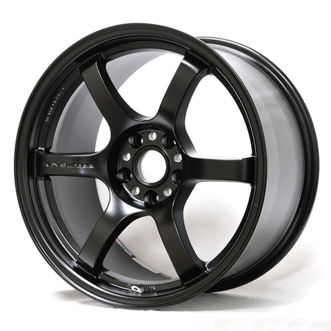 Rays Gramlight 57DR 17x9.0 +12 5x114.3 Semi-Gloss Black