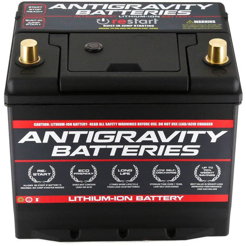 Antigravity Batteries - Group 24R Lithium Car Battery w/Re-Start (40 Ah, right side terminal)