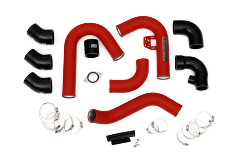 GrimmSpeed - Subaru 15-21 WRX - Front Mount Intercooler Kit (Black Core / Red Pipe)