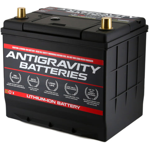 Antigravity Batteries - Group 24R Lithium Car Battery w/Re-Start (40 Ah, right side terminal)