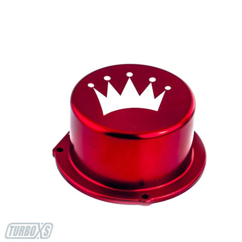 Turbo XS - Subaru 15-21 WRX - Billet Aluminum Vacuum Pump Cover (Red)