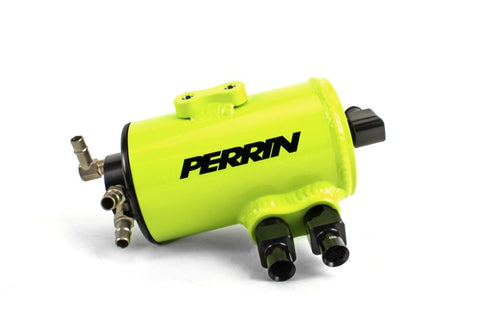 Perrin - Subaru 02-07 WRX/STI - Air Oil Separator (Neon Yellow)