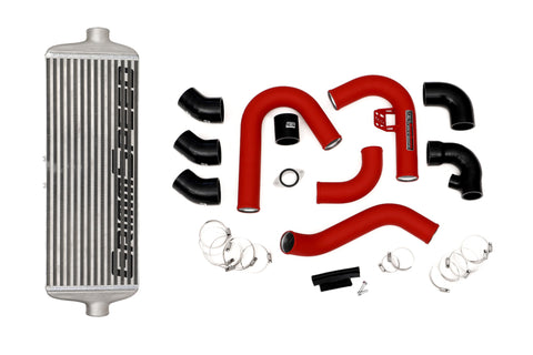 GrimmSpeed - Subaru 15-21 WRX - Front Mount Intercooler Kit (Raw Core / Red Pipe)