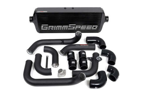 GrimmSpeed - Subaru 08-14 WRX - Front Mount Intercooler Kit (Black Core / Black Pipe)