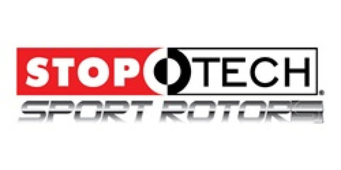 StopTech Select Sport 13-17 Subaru WRX STI Slotted and Drilled Left Rotor