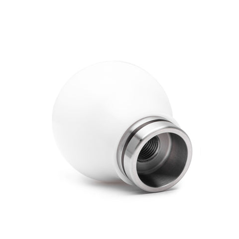 Cobb Subaru 6-Speed Weighted COBB Knob - White (Incl. Both Red + Blk Collars)