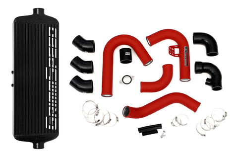 GrimmSpeed - Subaru 15-21 WRX - Front Mount Intercooler Kit (Black Core / Red Pipe)