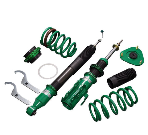 Tein - 0"-3.8" x 0"-3.2" Flex Z Front and Rear Coilover Kit - Subaru STI 11-14