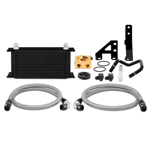 Mishimoto Subaru 15-21 WRX - Thermostatic Oil Cooler Kit - (Black Core)