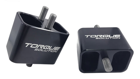 Torque Solution - Solid Billet Engine Mounts - 02-14 Subaru WRX / 04-17 STI