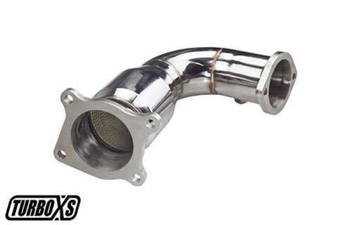 Turbo XS - Subaru 15-21 WRX - Front Exhaust J-Pipe w/ Catalytic Converter