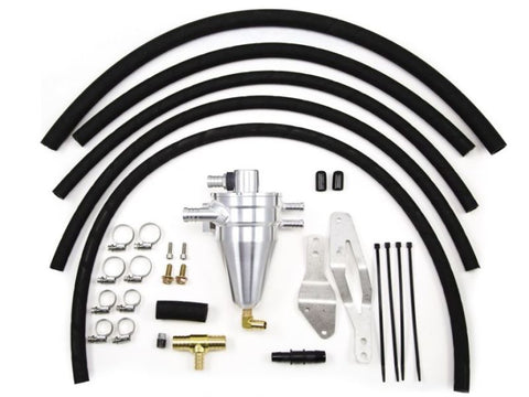 Killer B 02-07 WRX/STi GD Air/Oil Separator (Complete Kit w/Hosing + Clamps)