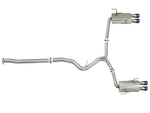 aFe Takeda 3in 304 SS Cat-Back Exhaust System - Fits 15-21 Subaru WRX / STI