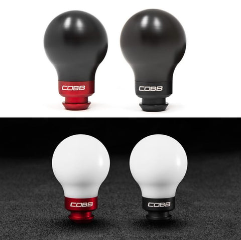 Cobb Subaru 02-07 WRX 5MT w/Factory Short Shift Stage 1+ Drivetrain Package - (White/Red Knob)