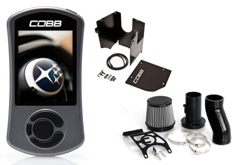 Cobb Subaru 05-06 LGT/OBXR Stage 1+ Power Package w/ V3 - Black Hose