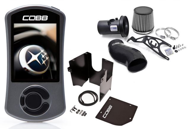 Cobb Subaru 08 14 WRX STI 09 13 FXT Stage 1 Power Package w V3 Blu PREracing
