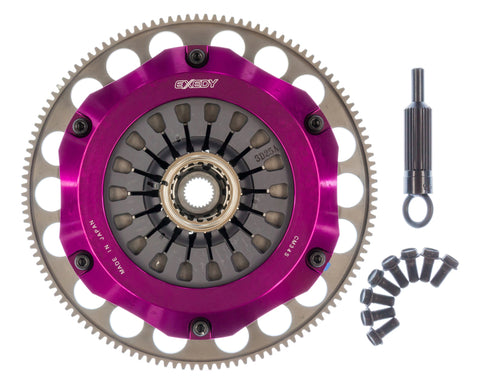 Exedy Hyper Compe-D Twin Cerametallic Clutch Sprung Center Disc - Fits 04-21 Subaru STI / 07-09 LGT 6spd