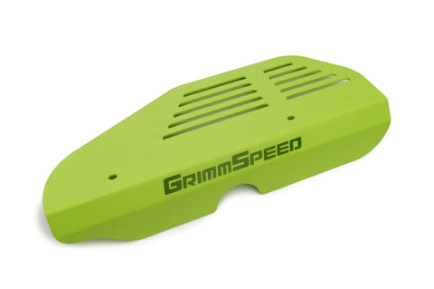 GrimmSpeed - Subaru 02-14 WRX / 04-21 STI / 05-09 LGT/OBXT / 04-13 FXT - Alternator Cover (Neon Green)