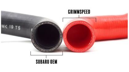 GrimmSpeed - Subaru 15-21 WRX / 14-17 Forester XT - Radiator Hose Kit (Red)