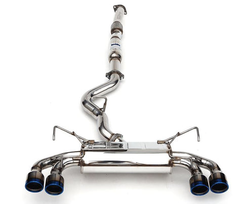 Invidia - Subaru15-21 WRX/STI - Q300 Stainless Steel Cat-Back Exhaust System with Quad Rear Exit