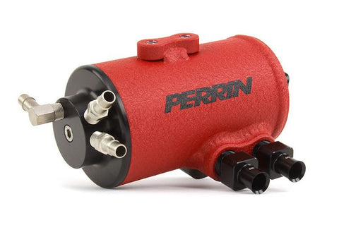 Perrin - Subaru 02-07 WRX/STI - Air Oil Separator (Red)